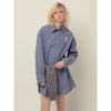 COTTON OVERSIZED SHIRT STRIPE