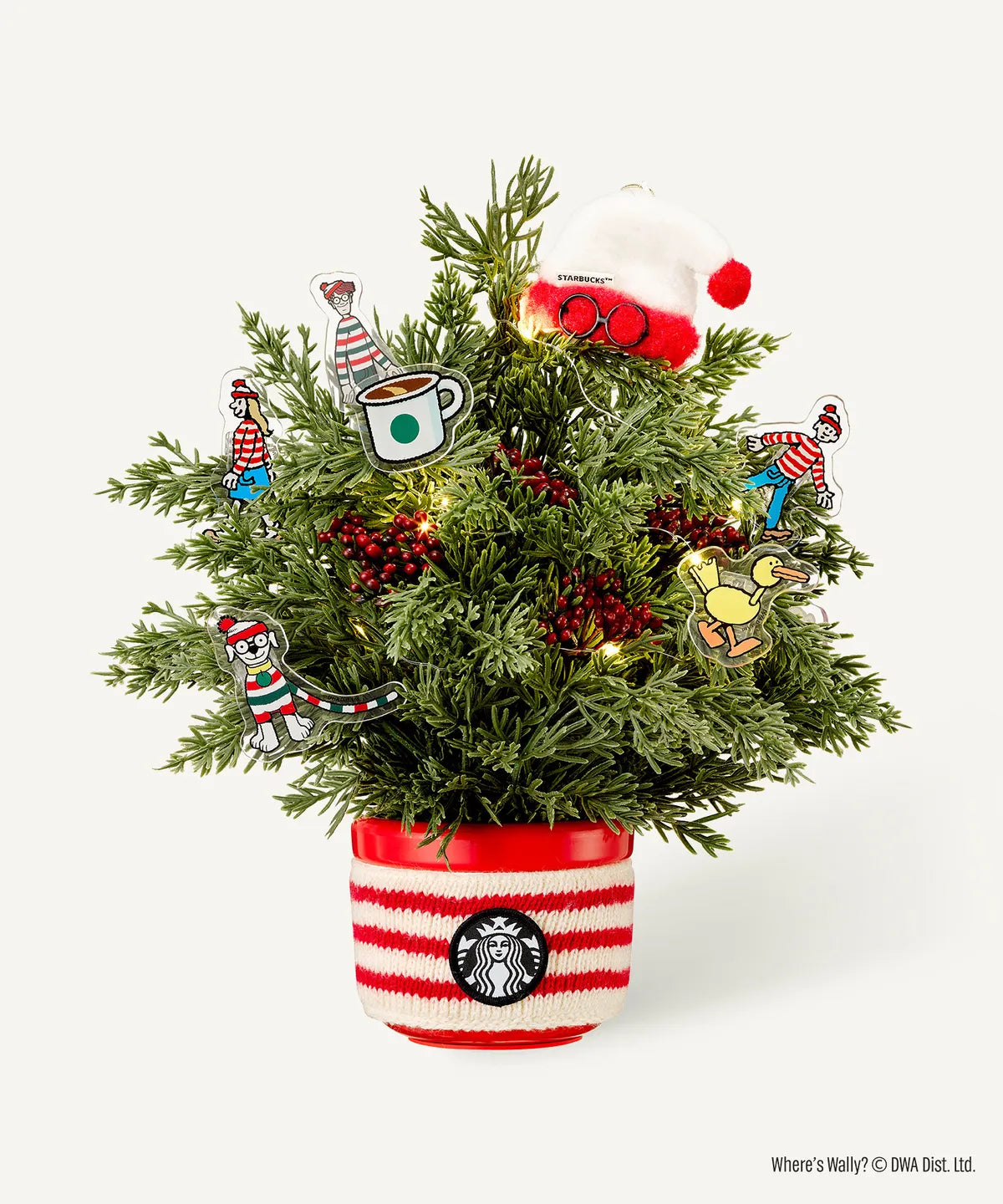 [STARBUCKS X Where's Wally] Joyful Wally Christmas Tree