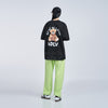 [Acmé de la Vie] TEDDY BEAR (BEAR DOLL) SHORT SLEEVE T-SHIRT - BLACK