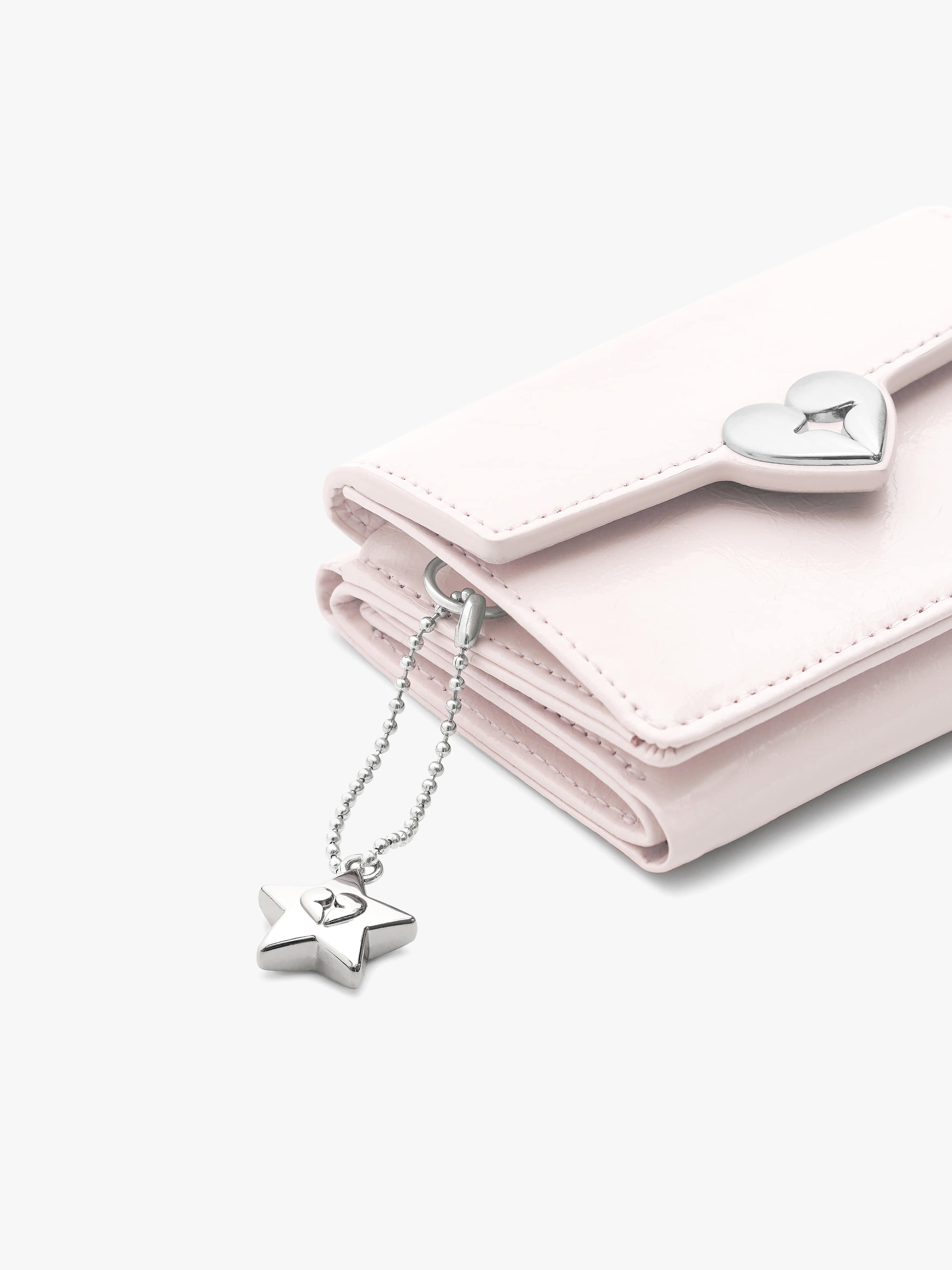 HEARTY STAR KEYRING WALLET - BLOSSOM