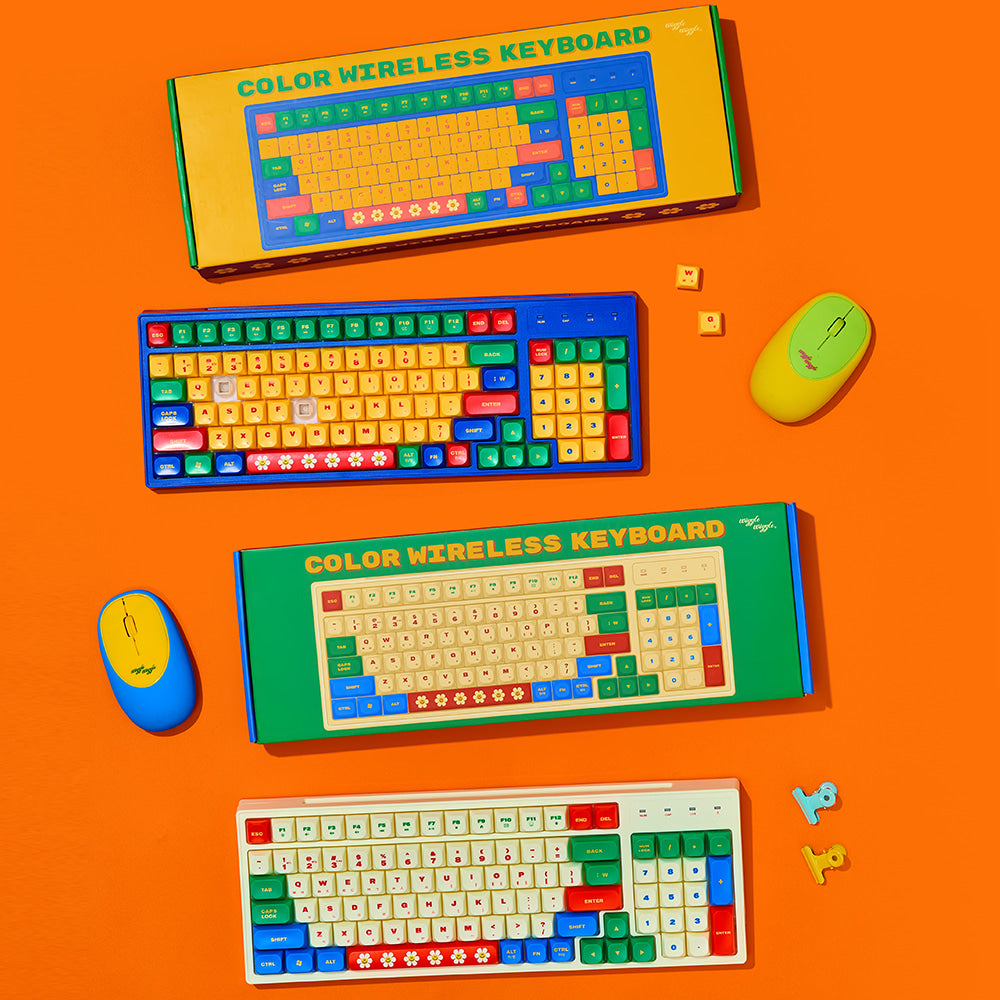 Color Wireless Keyboard
