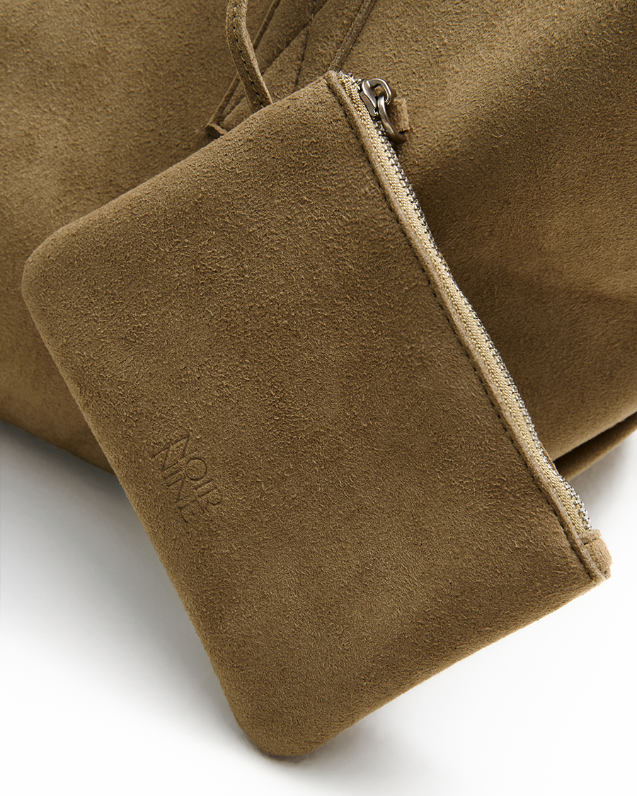 Suede Boat Bag