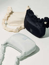 Nylon Logo Patch String Shoulder Bag