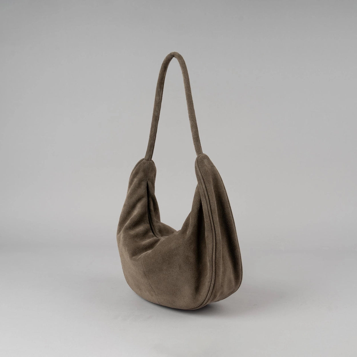 ♥︎bucks&leather♥︎25FW 真皮單肩餃子包 (大號)