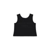 [Acmé de la Vie] ADLV X LISA TWINKLE SCRIPT LOGO CROP TANK TOP - BLACK