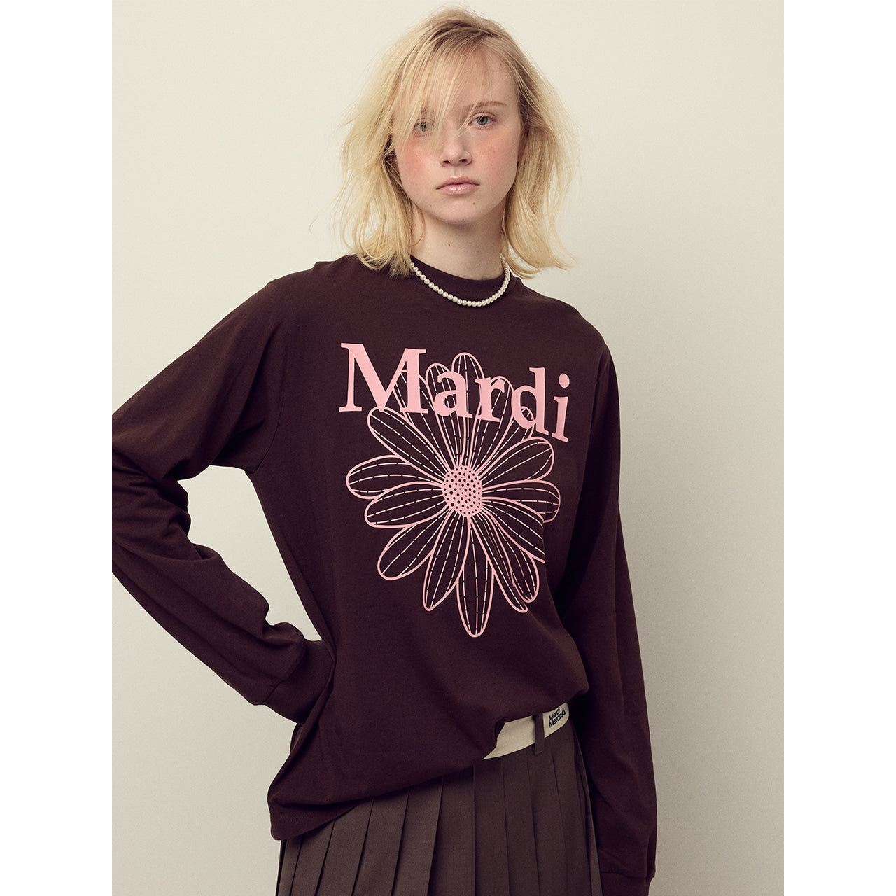 TSHIRT LONG SLEEVE FLOWERMARDI