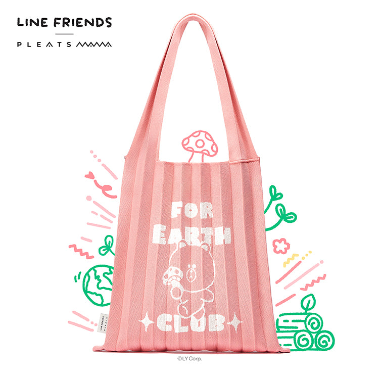 PLEATS MAMA 正規品関税込み[LINE FRIENDS EDITION]SHOULDER BAG e3fb7170f5ee9.jpg