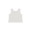 [Acmé de la Vie] ADLV X LISA CIRCLE WAPPEN CROP TANK TOP - WHITE