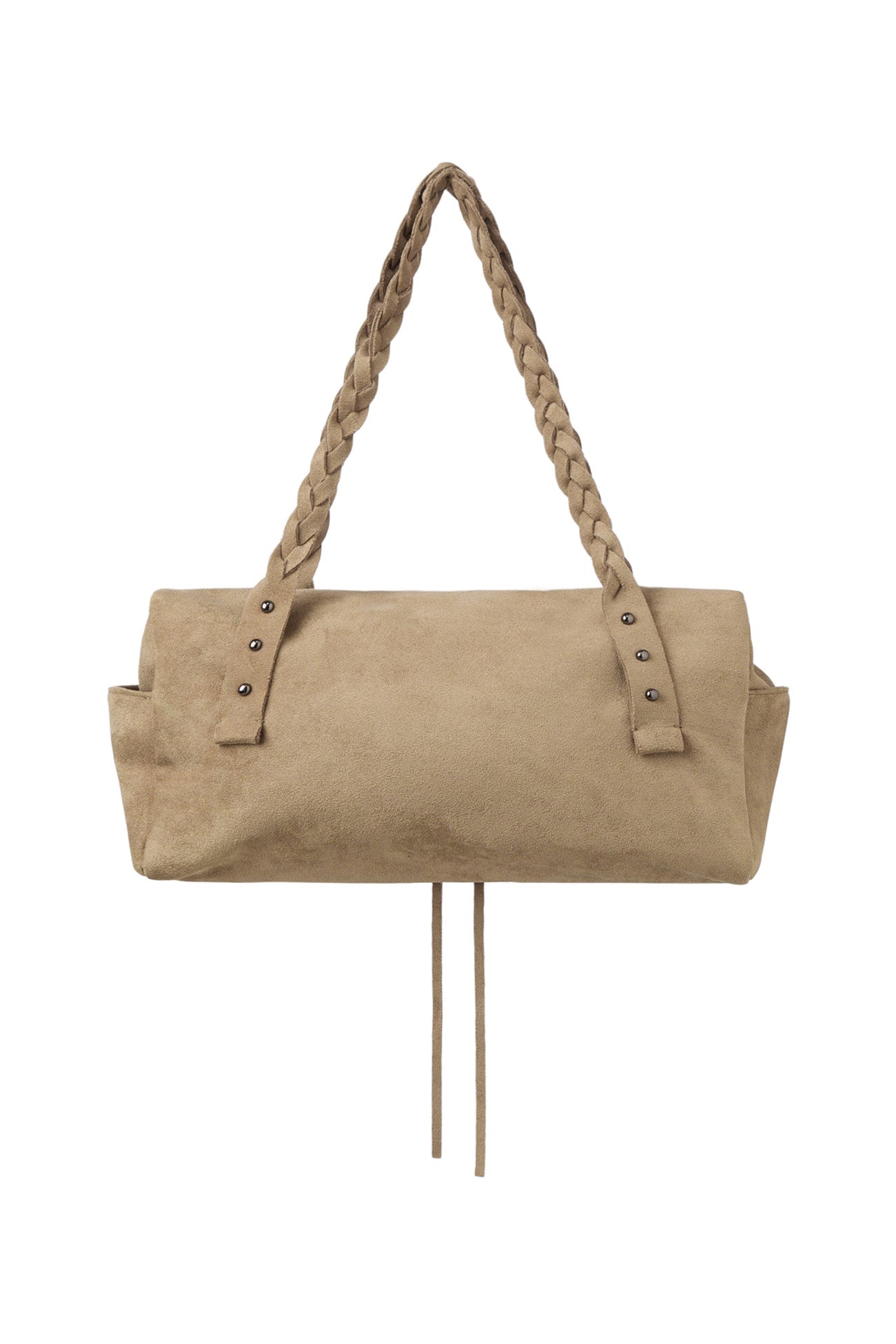 RIBBON-DETAIL SHOULDER BAG