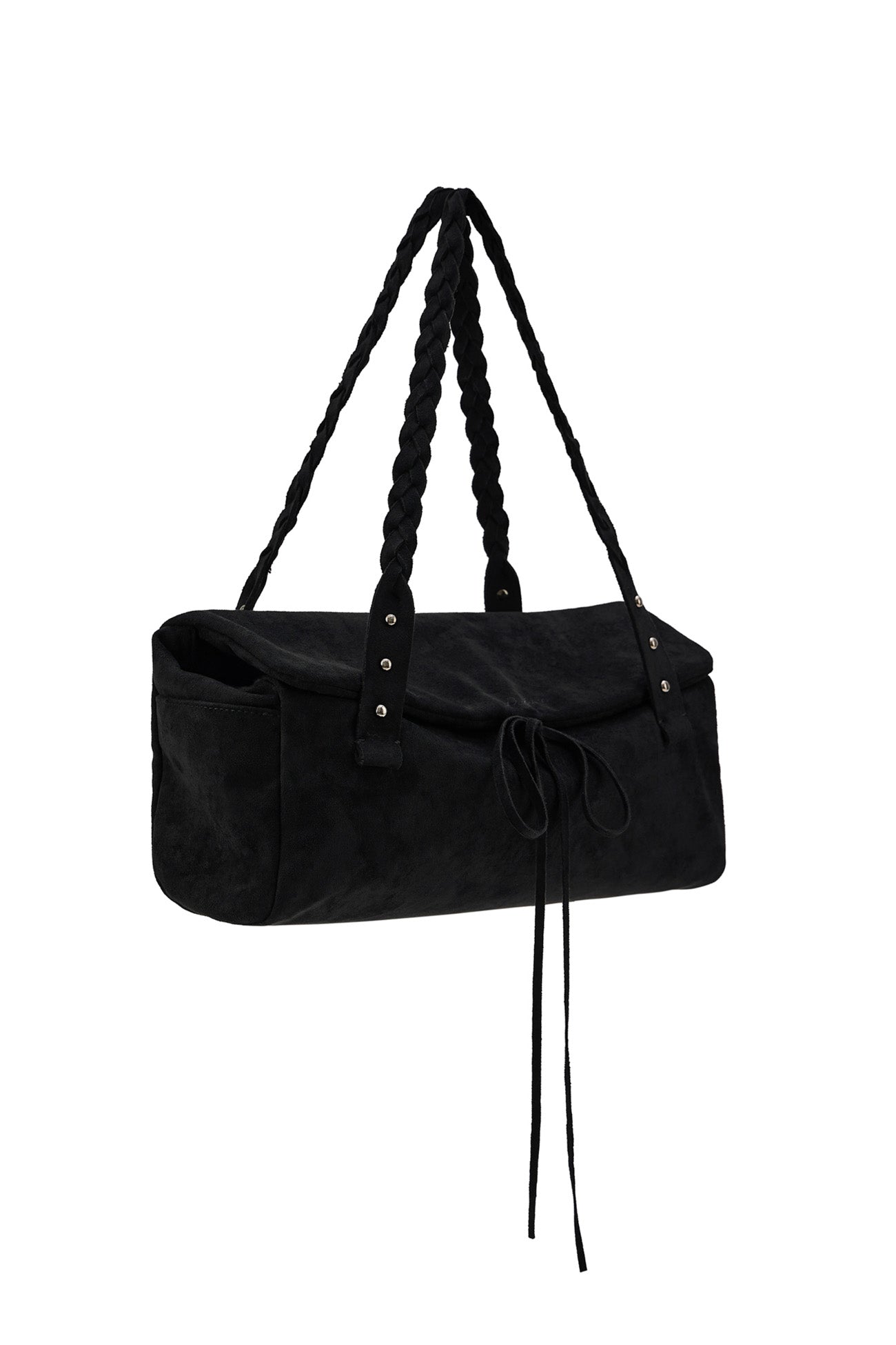 RIBBON-DETAIL SHOULDER BAG