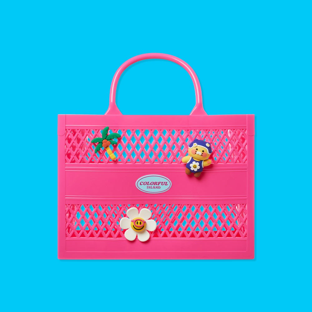 [Wiggle Wiggle X Kakao Friends] Jelly Bag & Bag Charm Set