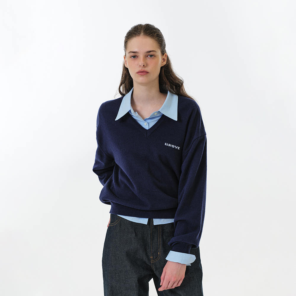 MYLES V-NECK KNIT