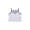 [Acmé de la Vie] ADLV X LISA GOTHIC LOGO CROP TANK TOP - WHITE
