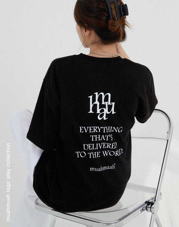 Lettering Logo Short Sleeve T-Shirt