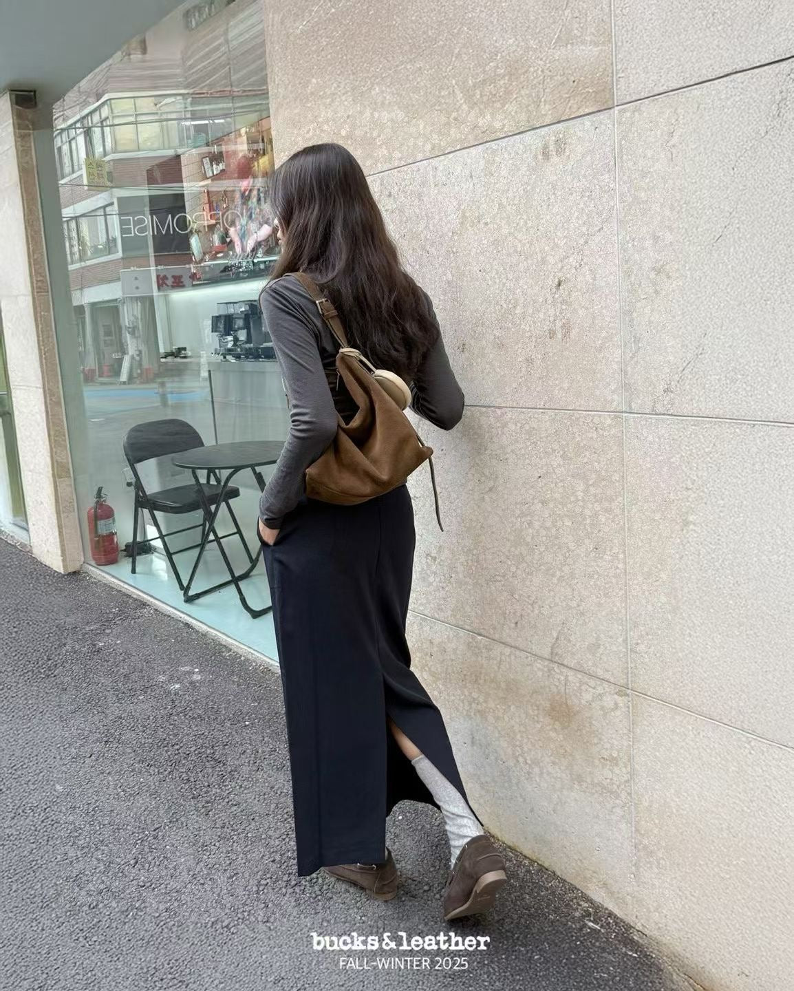 ♥︎bucks&leather♥︎25FW 真皮法式淺口托特包