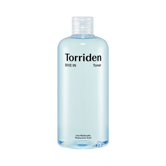Torridon Dive-in Low-Molumer Hyaluronic Acid Toner 500ml (+Cotton 60 Sheets)
