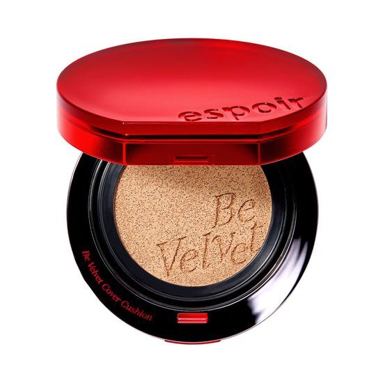 [DISNEY EDITION] Espoir Be Velvet Cover Cushion Set (+Refill, 3 Puffs, Puff Case, Sticker)