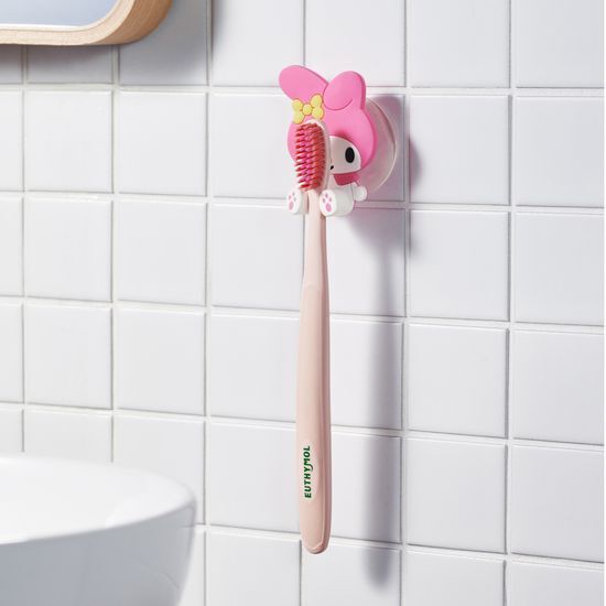 [Euthymol x My Melody] Whitening Toothbrush 2 pcs (+My Melody 牙刷座)