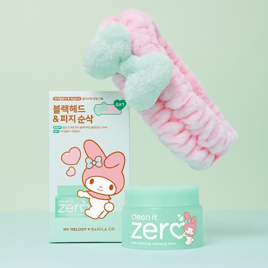 [My Melody Collaboration] Banila.Co Clean It Zero Pore Clarifying Cleansing Balm 125ml Special Set (+HairBand)