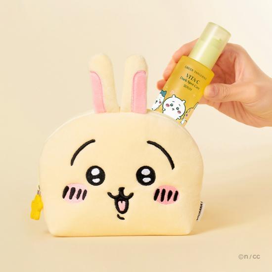 [Goodal X Chiikawa] Goodal Green Tangerine Vita C Spot Care Serum 50ml (50ml+50ml Refill+Pouch)