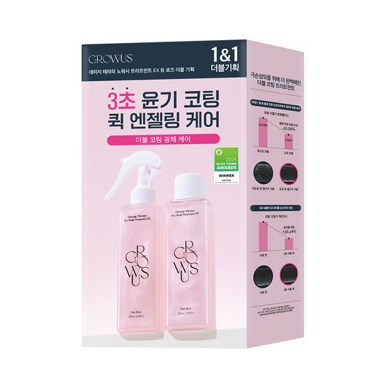 Growus Damage No-Wash Treatment 250ml Double Set