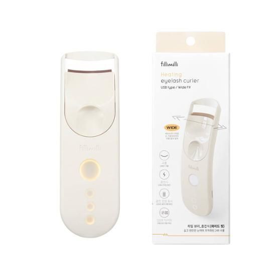 [2024 Awards] FilliMilli Heating Eyelash Curler USB Type (+Eyelash Comb Keyring)