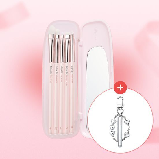 [Balletcore Edition] Fiilimilli Eyebrush Pro Collection (+Lip Brush Keyring)