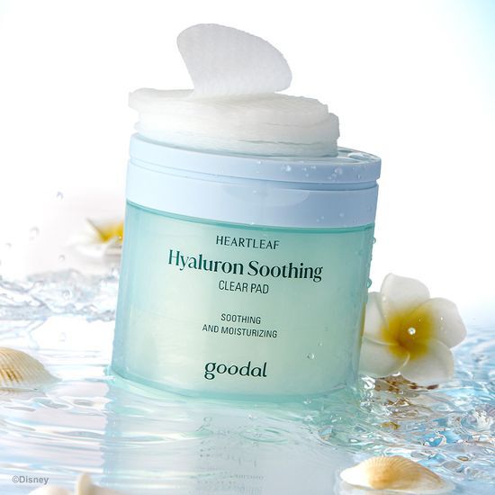 [Stitch X Goodal] Heartleaf Hyaluron Soothing Clear Pad 70P Set (+Refill 70P+ECO Bag)