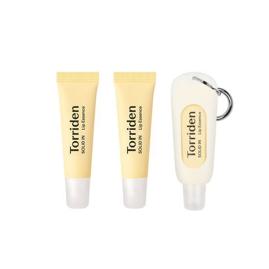 Torriden Solid Ceramide Lip Essence Triple Limited Edition (1＋1＋1+Keyring)