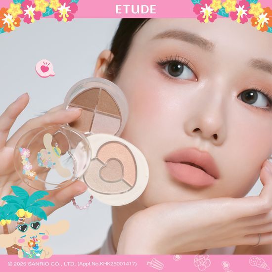 Etude X Tanning Cinnamonroll NEW BBOYONG Eye Maker 3 Colors