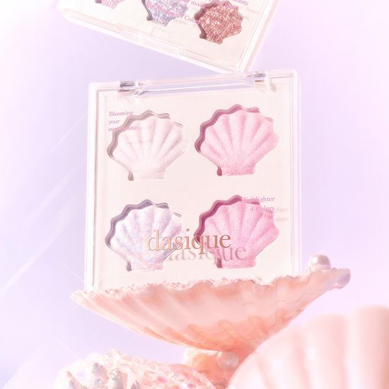Shine Glow Highlighter Palette 01 Twinkle Mermaid