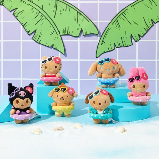 曬黑 Sanrio 系列 公仔吊飾♥︎♥︎♥︎預告：布甸狗 & 肉桂狗將於7月尾8月頭返貨，現接受開放預購～限購數量有限，愈早下單愈大機會擁有！