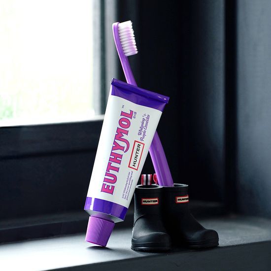 [Euthymol x Hunter] Boots Stand+Purple Corrector Whitening Toothpaste 106g x 2