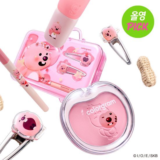 [Zanmang Loopy Collaboration] Colorgram Nude Blur Tint Zanmang Set (Warm Tone/Cool Tone)