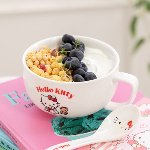 [Sanrio]Cereal Bowl Spoon Set