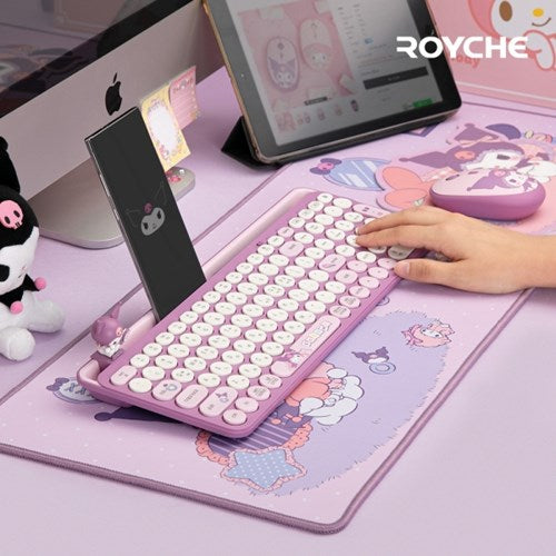 [Sanrio] My Melody & Kuromi Multi Pairing Wireless Keyboard