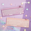 將圖片載入圖庫檢視器 [Sanrio] My Melody &amp; Kuromi Multi Pairing Wireless Keyboard