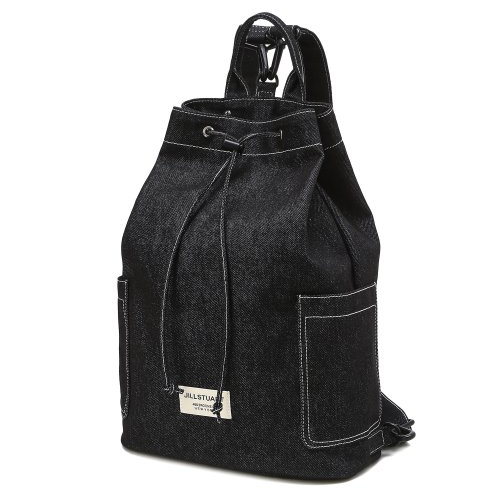 Gelato Dark Navy Denim Stitch Sling & Backpack