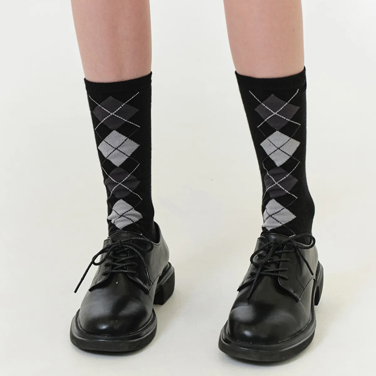 MOMO ARGYLE SOCKS