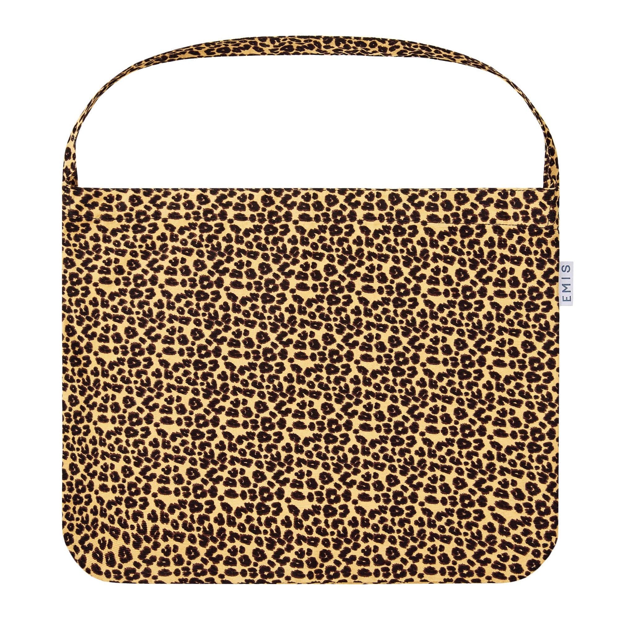 LEOPARD CORDUROY ECO BAG