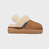 [WINTER SALE] WINTER CLOUDY FLATFORM FUR SLINGBACK