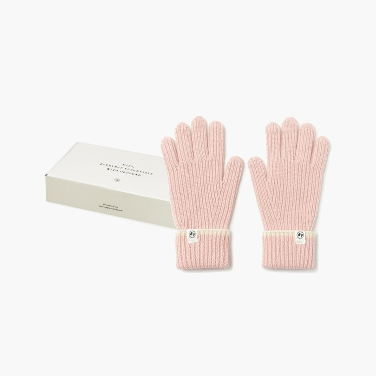 Line Knit Gloves