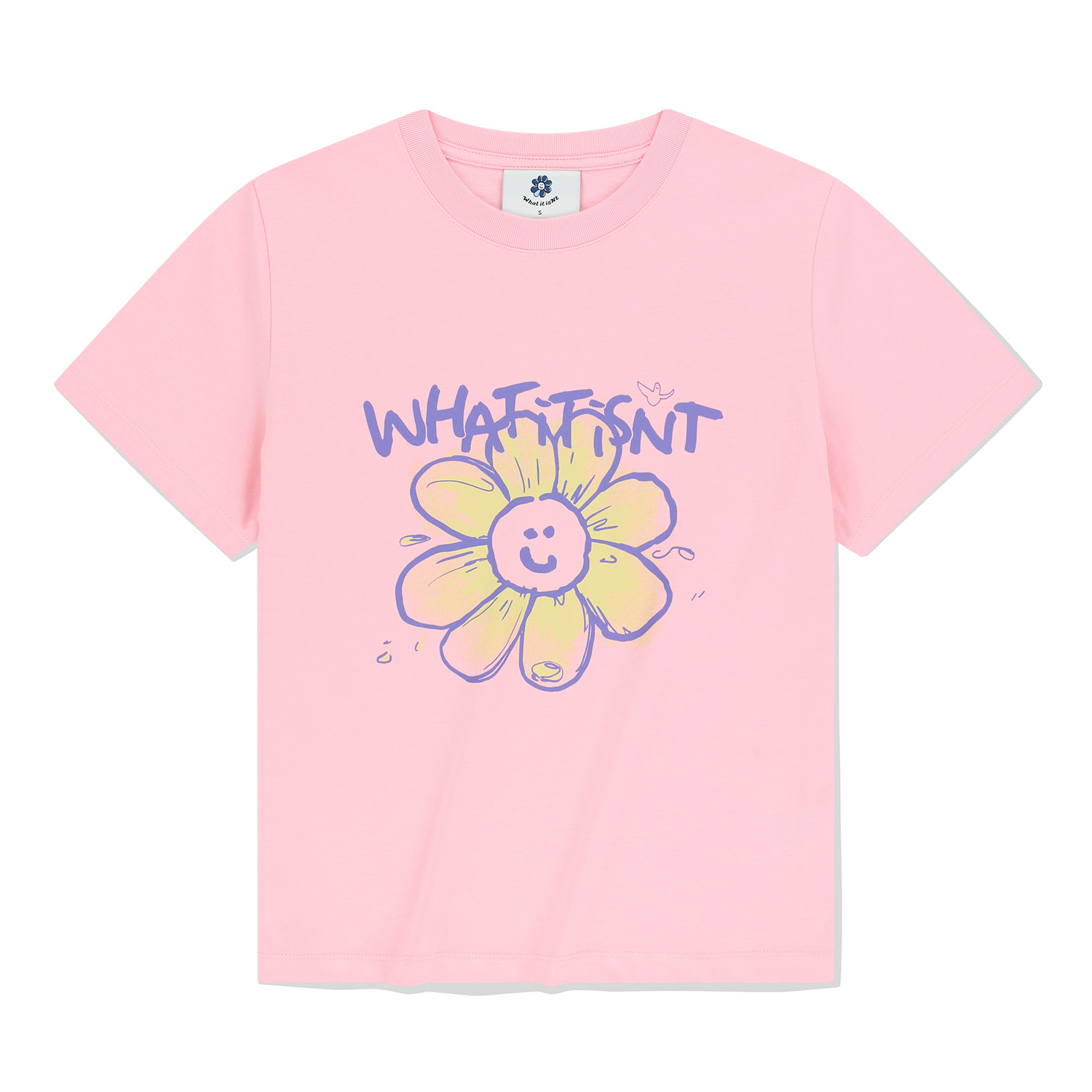 WOMEN'S BIG FLORY GRAPHIC SHORT-SLEEVE T-SHIRT