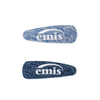 NEW LOGO DENIM HAIRPIN