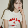MAISON DE ROLA EMBROIDERY T-SHIRT