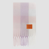 Twisted Fringe Check Muffler