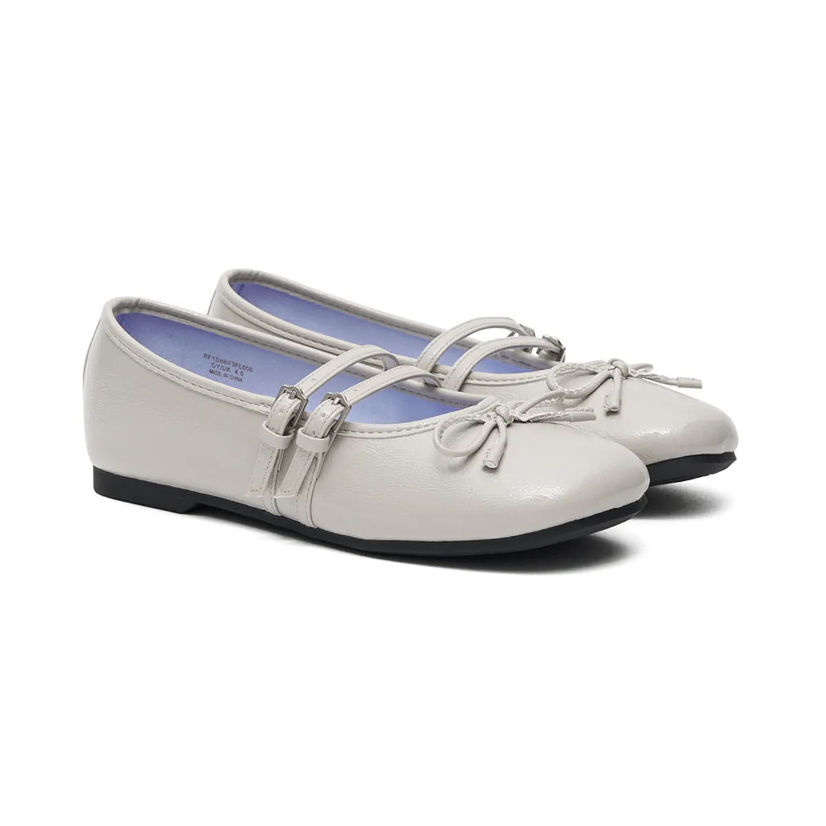 (2025) SQUARE TOE TWO STRAP MARYJANES (ENAMEL)