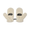 LOGO JACQUARD MITTENS