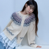 COWICHAN JACQUARD KNIT CARDIGAN