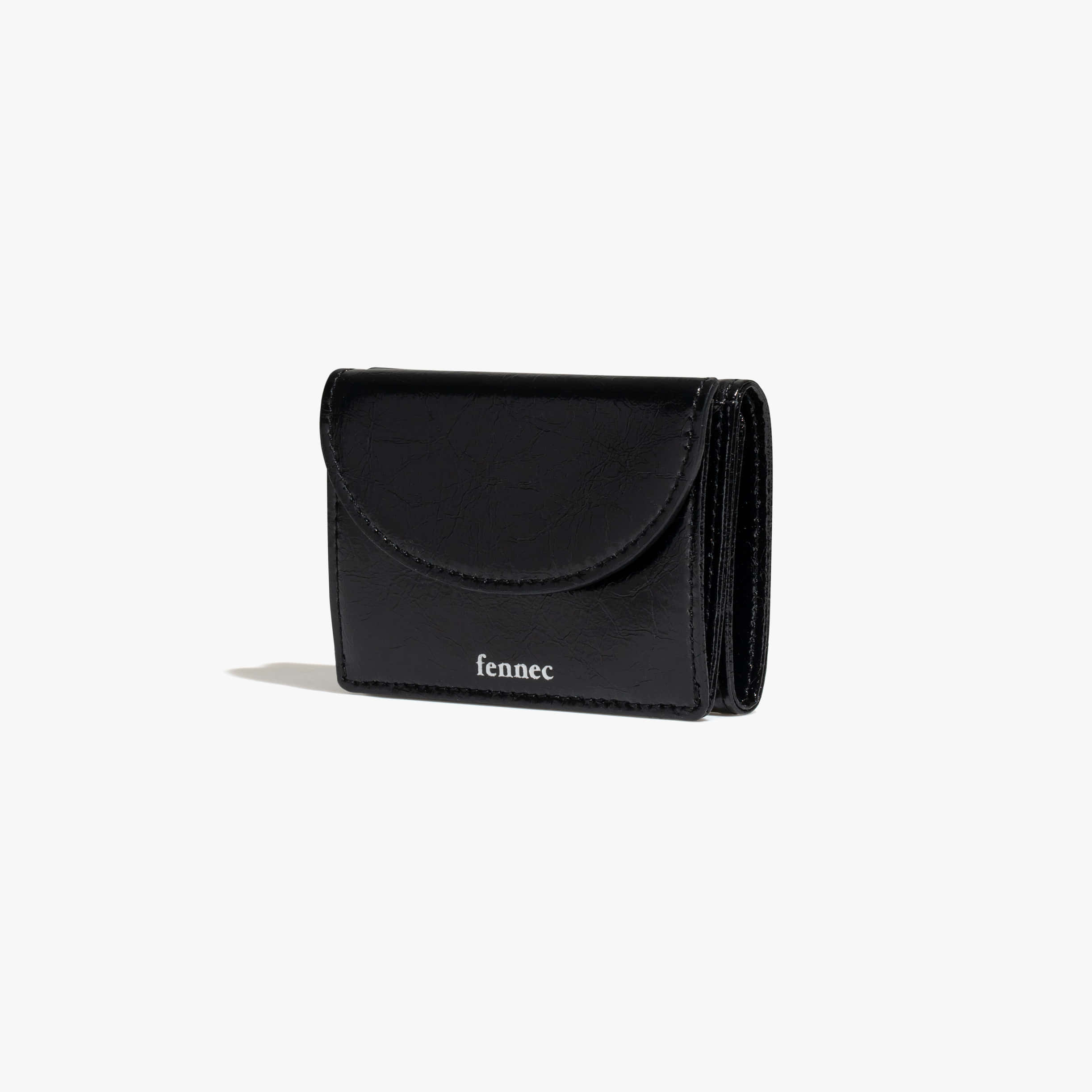 CRINKLE HALFMOON MINI WALLET